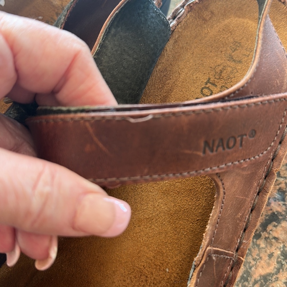 NAOT Karenna Leather Sandals - Picture 4 of 7